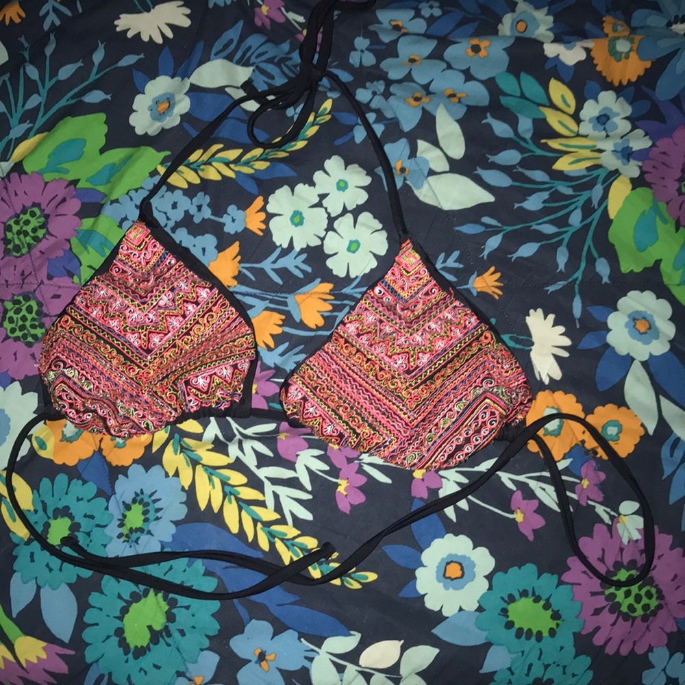 Cute beaded bathing suit top